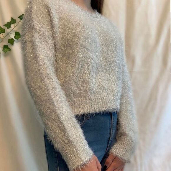 Elisabeth Sparkly Metallic Sweater - Picture 1 of 7